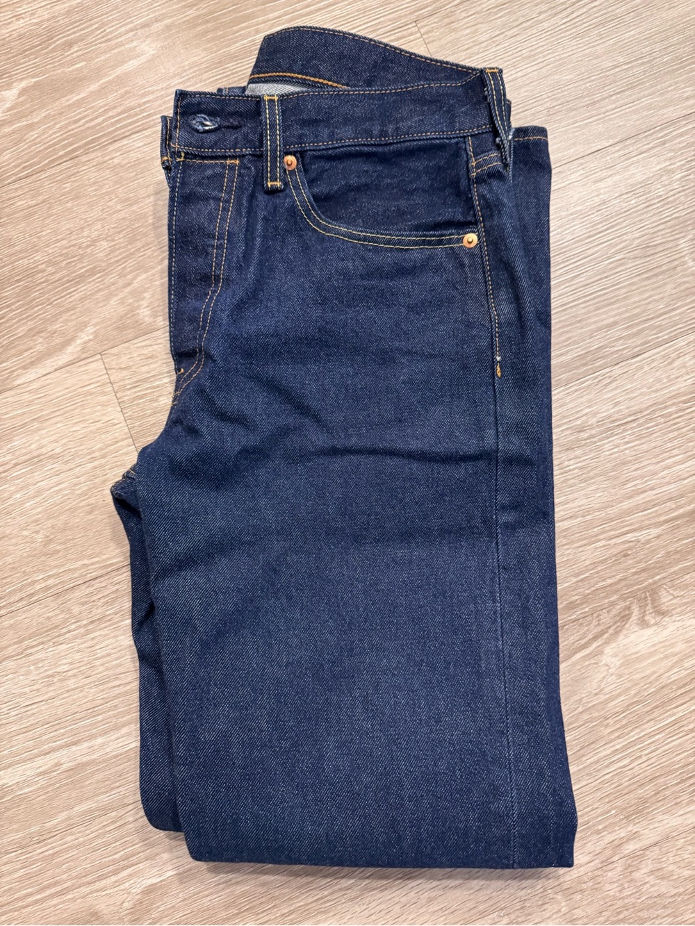Levi's Premium Selvedge 501 Straight Fit  Men's Jeans